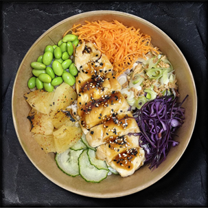 Poke: Kuracie Teriyaki